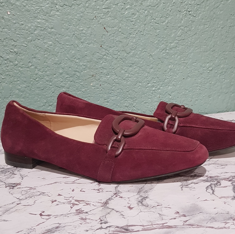 Elegant Burgundy Loafers